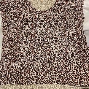 Leopard Print Top